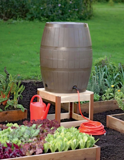 4-port Deluxe Rain Barrel