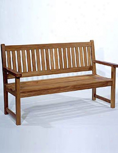 Classjc Five -foot Teak Bench