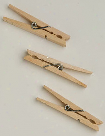 Clothespins, Set Of 50