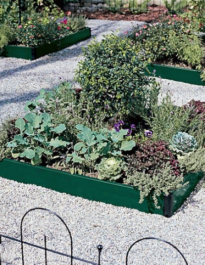 Four-square Raised Bed