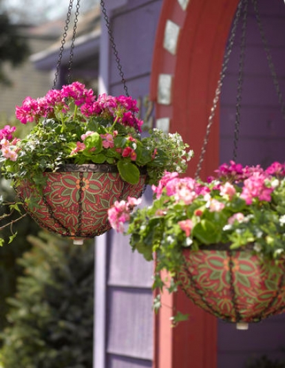 Hanging Art Basket