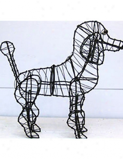 Poodle Ornamental Frame