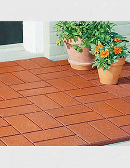 Rubber Brick Paver Mat