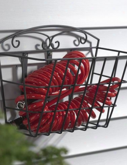 Scrollwork Hose Basket