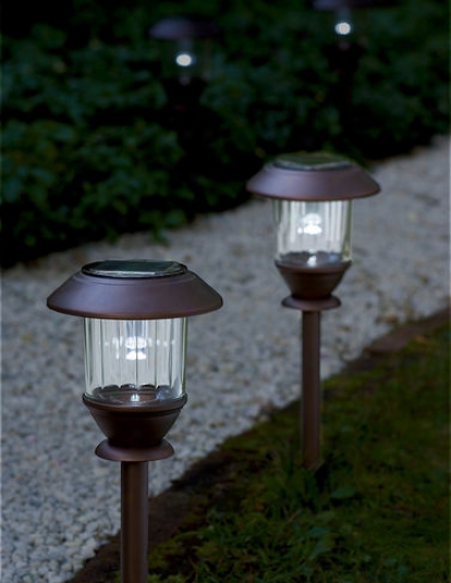 Solar Path Lights, Set Of 2