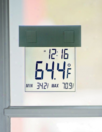 Solar Window Stick Thermometer