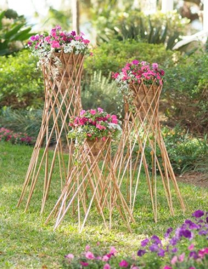 Willow Cone Planters