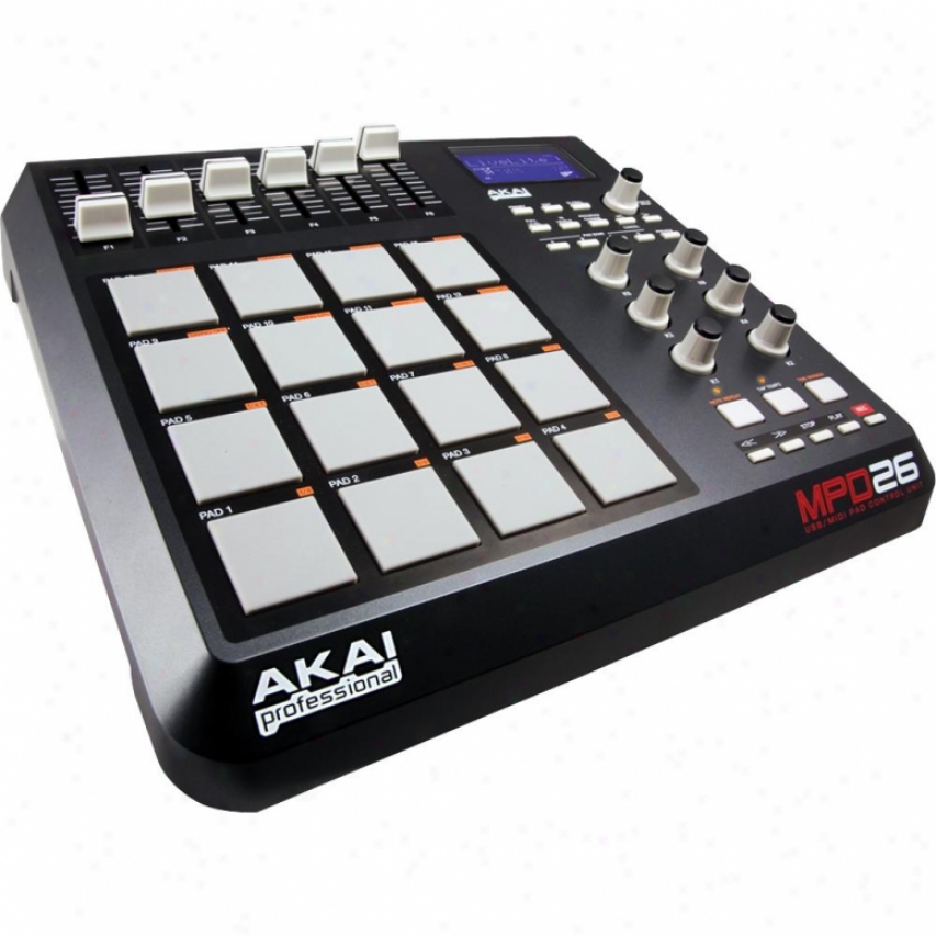 Akai Mpd26 Usb/midi Pad Controller