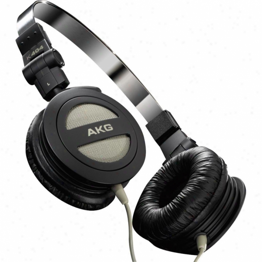 Akg Acoustics K-404 Foldable Mini Headphones Black