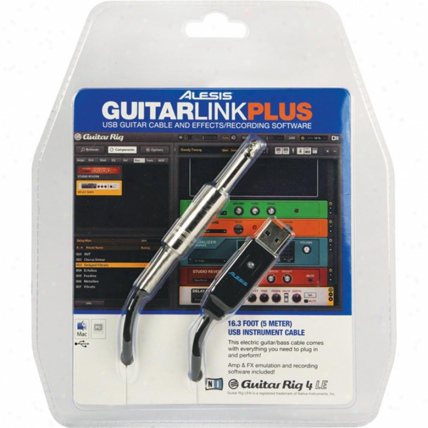 Alesis Guitarlink Plus Computer Guitar-processing System