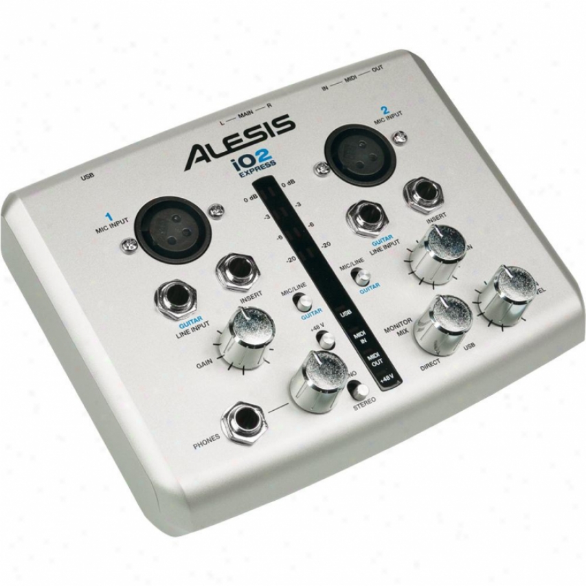 Alesis Io2 Express 24-bit Usb Recording Interface