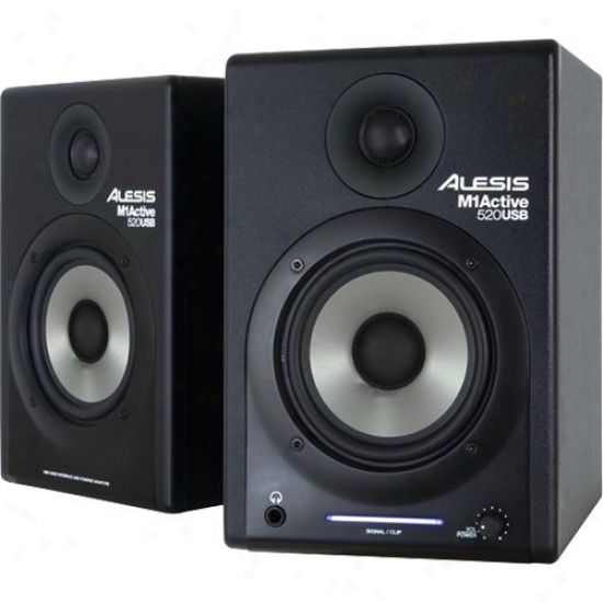 Alesis M1-active 520 Usb Nearfield Studio Monitors