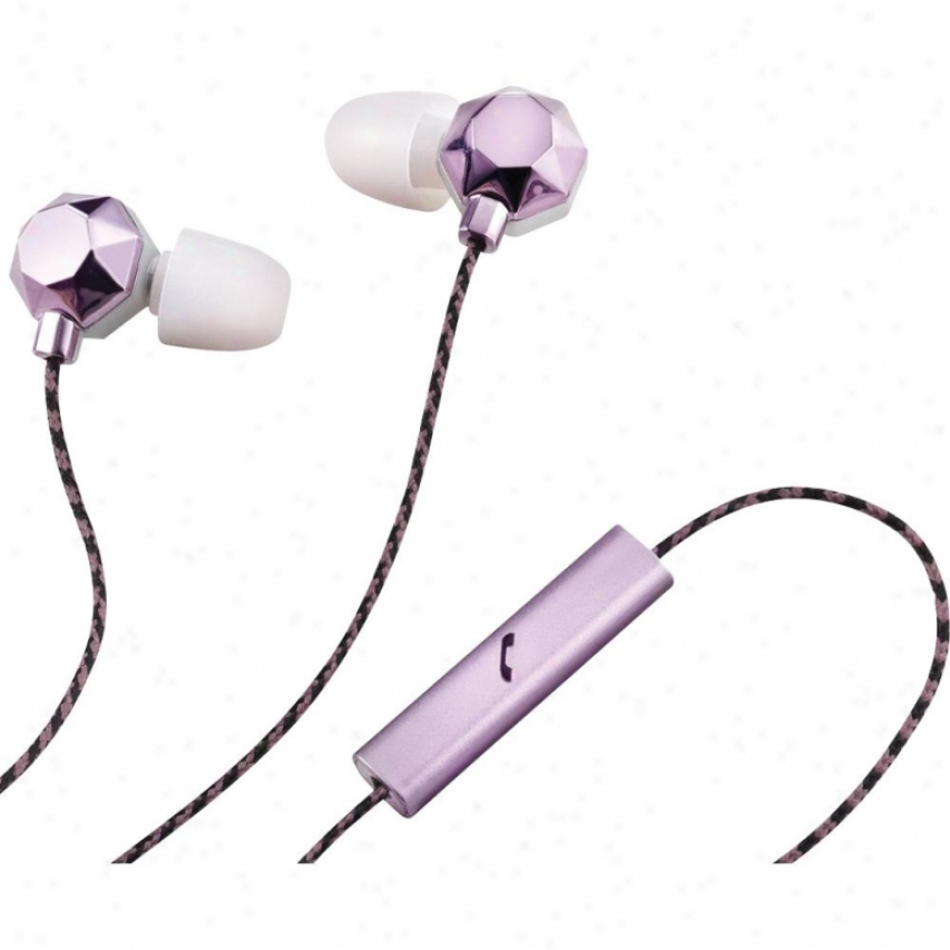 Altec Lansing Biss Womens Earphone W Mic Pale Lilac