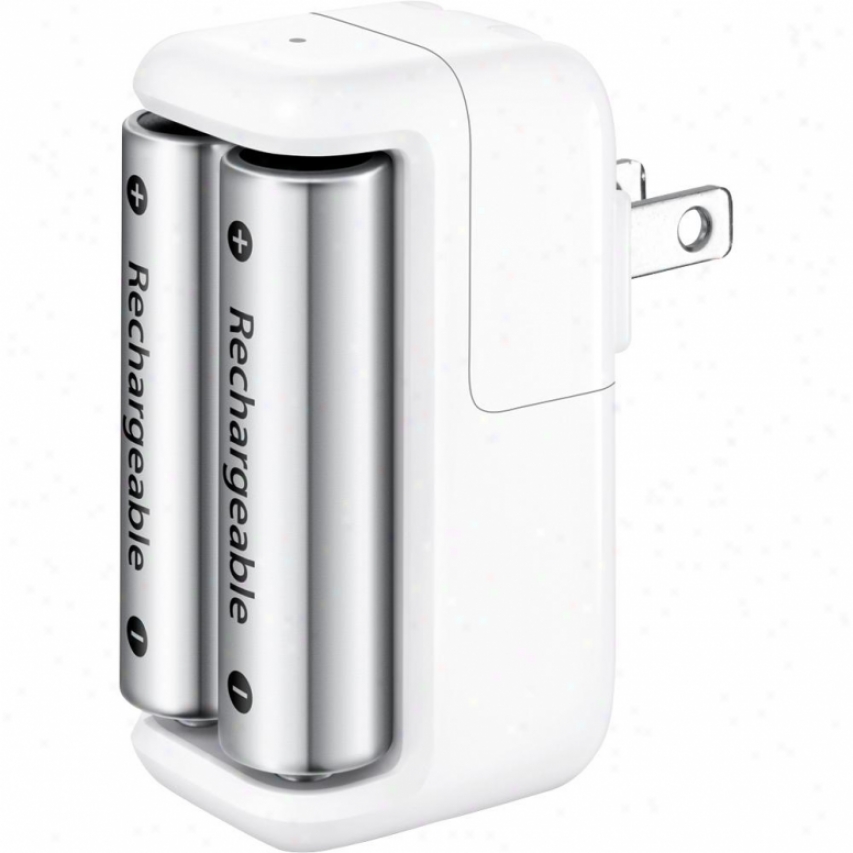 Apple Mc500ll/a 6 Aa Rechargeable Batteries And Battery Charger