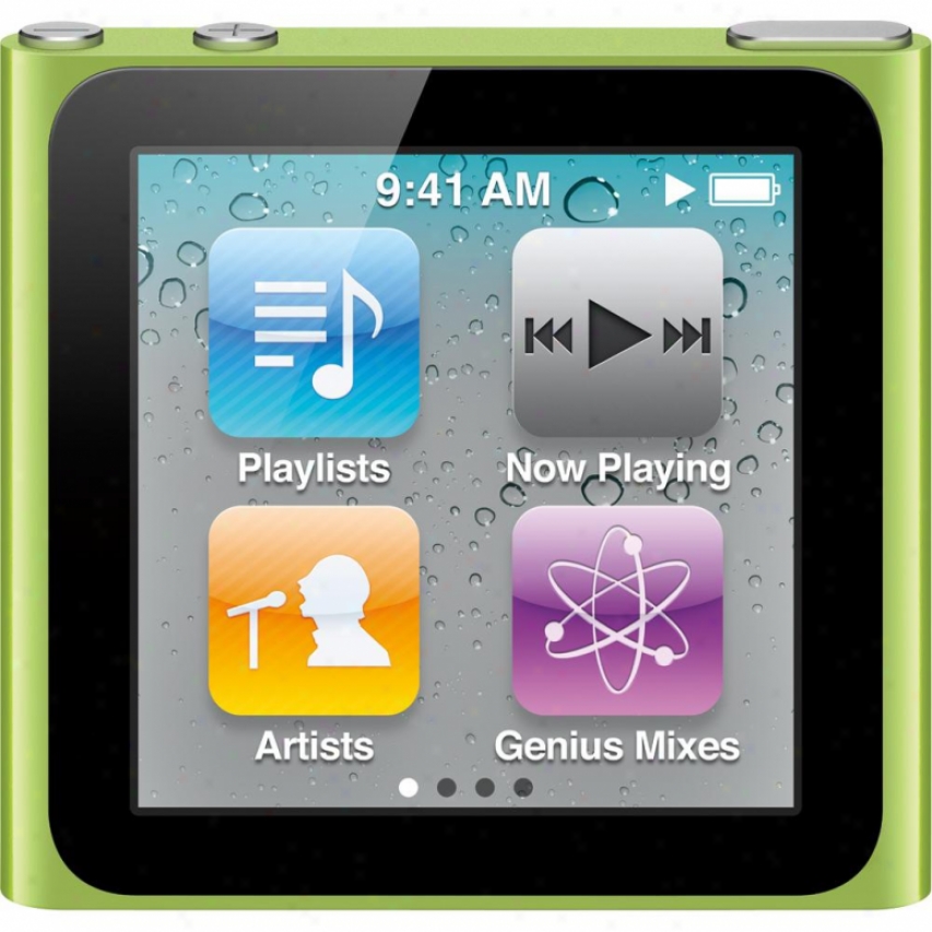 Apple Mc690ll/a Ipod Nano 8gb - Green