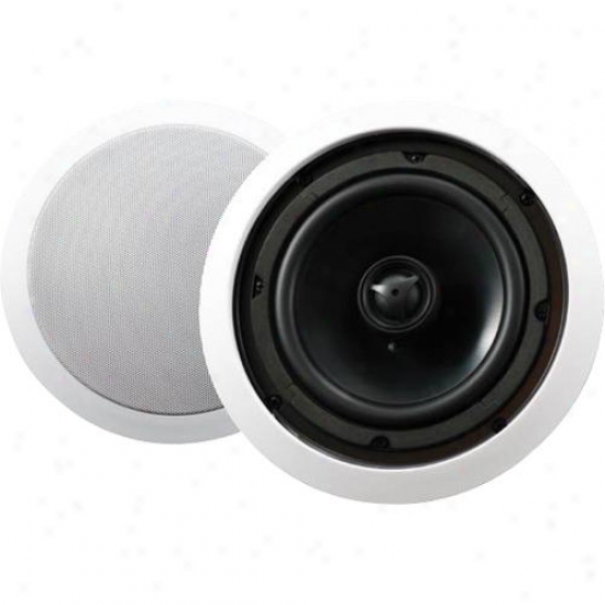 Audio Source Ac8c Custom Series 8" In-ceiling 2-way Speaker System - Pair