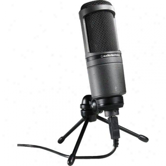 Audio Technica At2020usb Studio Condenser Usb Microphone