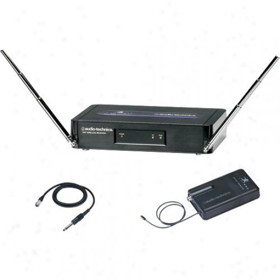 Audio Technica Atw251/gt3 Vhf Freeway Wireless Mic Guitar System