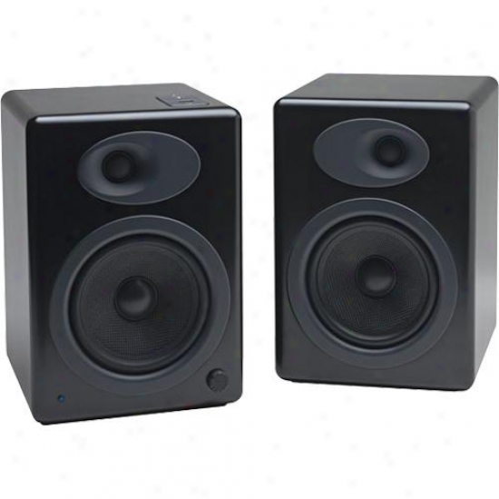 Audioengine Open Box A5b Powered Bookshelf Speaker Sytsem - Black Finish