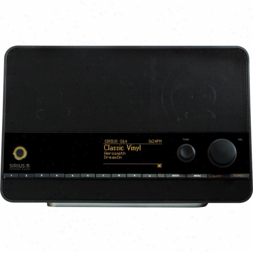Audiovox Ttr1 Siruis Tabletop Internet Radio With Dual Alarm