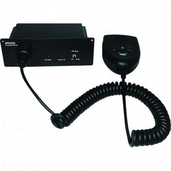 Bazooka Marine + Mobile Microphone Pa-mixer - Black - Mpa100b