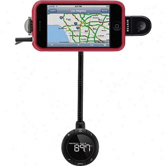 Belkin Tunebase Fm Transmitter Hands-free For Ipod & Iphone - F8z441-p