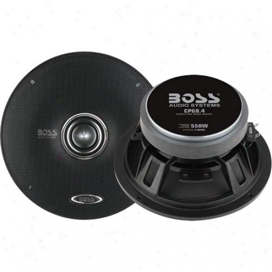 Boss Audio 8&quoot; Mid Bass Woofer Pro Speqker 4 Ohm Cpg8.4