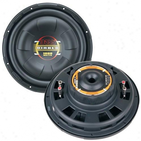 Boss Audio Boss 12 Flat Subwoofer (dual 4-ohm)