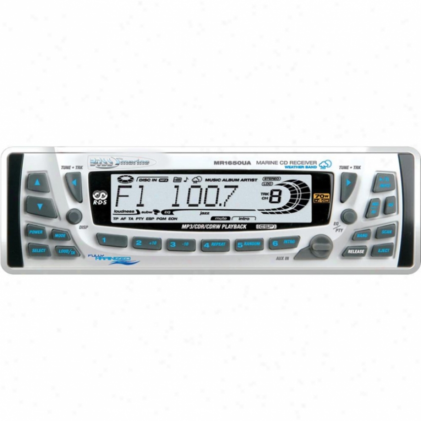 Boss Audio Boss Marine Mp3/am/fm/cd/aux/rds/60wx4 W