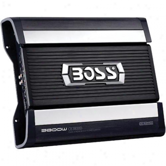 Boss Audio Chaos Epic 3800 Watt 1C hannel D Class Power Amplifier Ce3800d