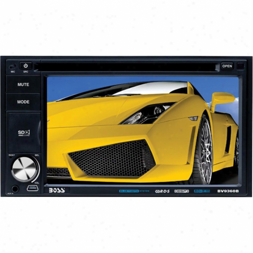 Boss Audio In-dash Double-din Dvd-cd Receiver 6.2" Display Bv9360b