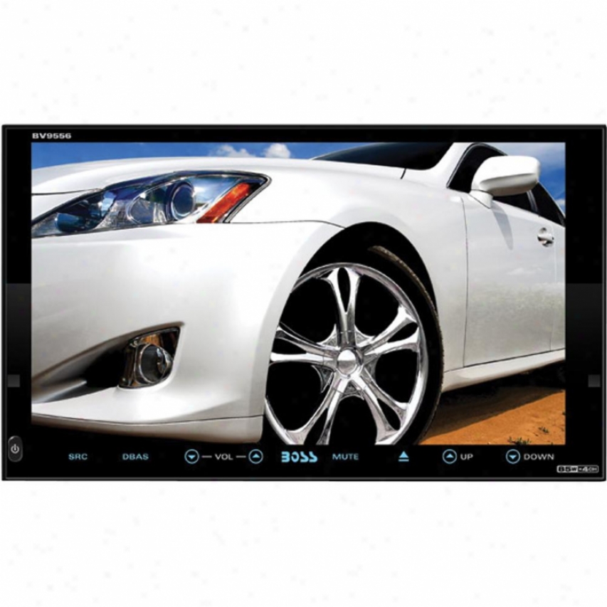 Boss Audio In-dash Double-din Dvd-cd Receiver 7" Touchscreen Monitor Bv9556