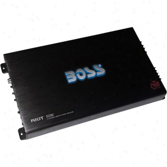 Boss Audio Ri0t 2400 Watts Bridged Mosfet Amplifier R12002