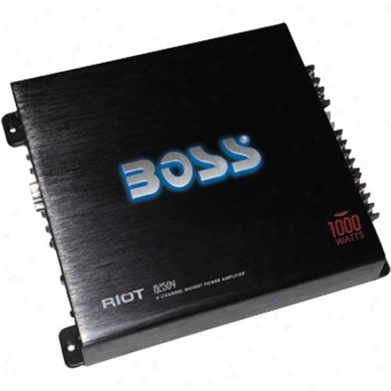 Boss Audio Riot 500 Watt 4 Channel Mosfet Host Amplifier R2504