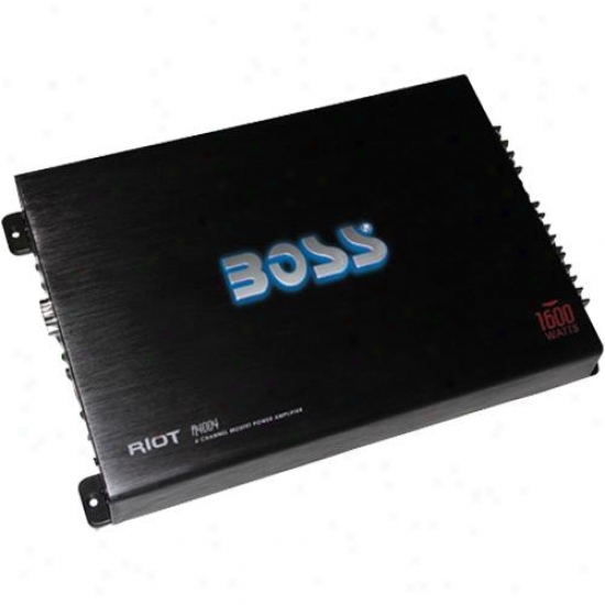 Boss Audio Riot 8O0 Watt 4 Channel Mosfet Power Amplifier R4004