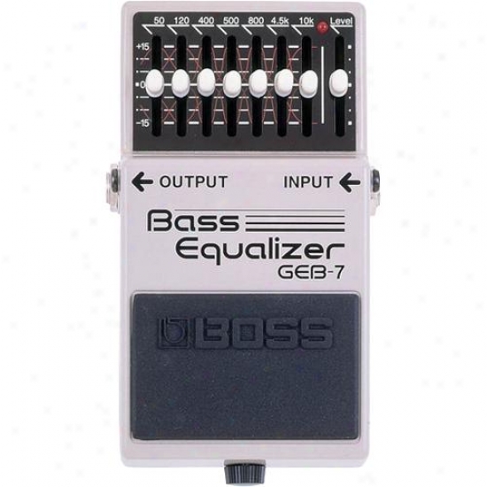 Boss Geb-7 Bass Equalizer Pedal