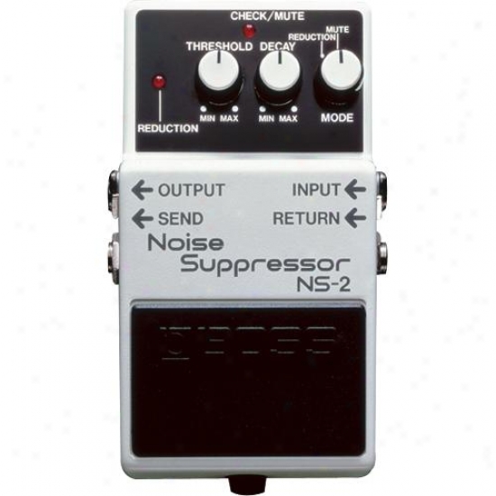 Boss Ns-2 Noise Suppressor Pedal For Music Instrument