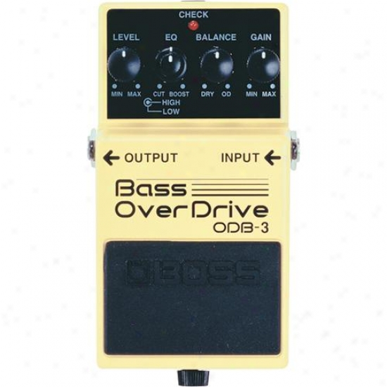Boss Odb-3 Bass Overdrive Pedal