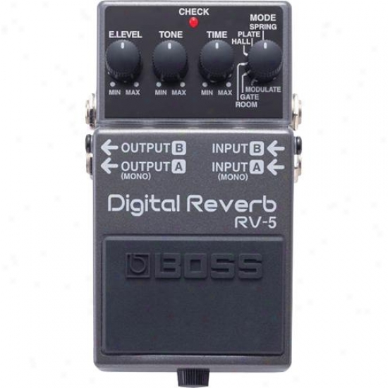 Boss Rv-5 Digital Reverb Pedal