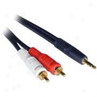 Cables To Go 25'stereo M To Dual Rca M Y