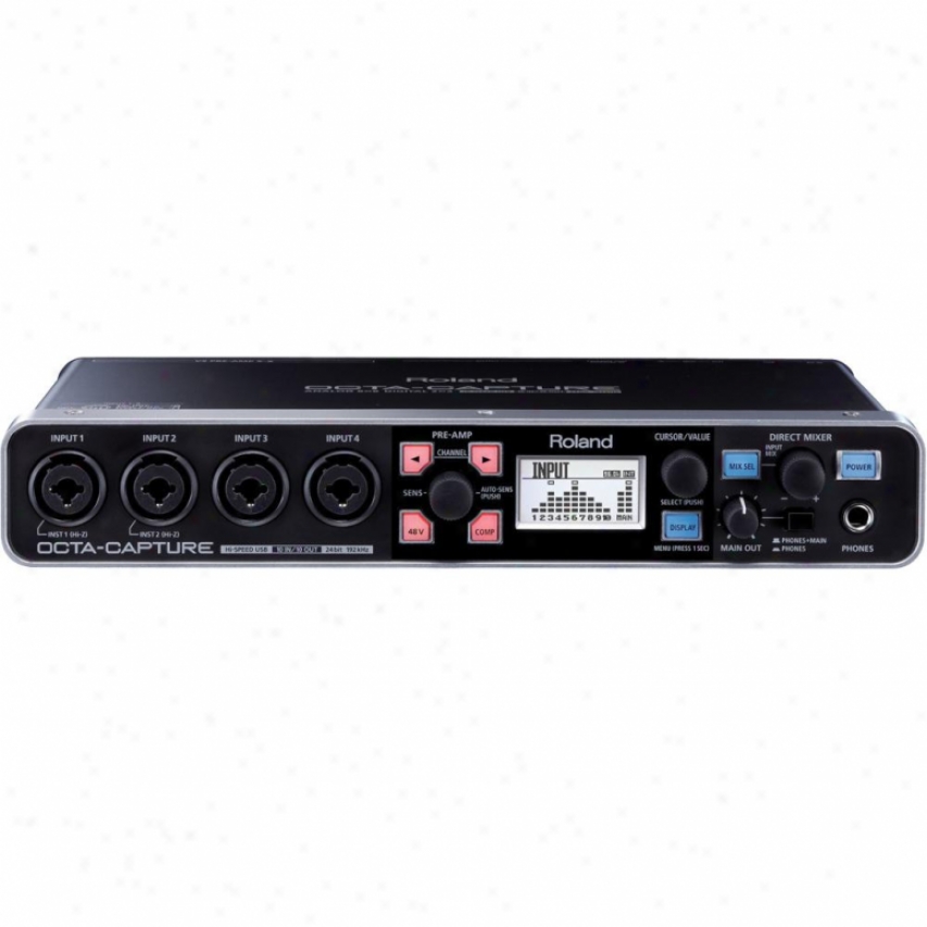 Cakewalk Ua-1010 Octa-capture Usb 2.0 Audio Interface By Roland