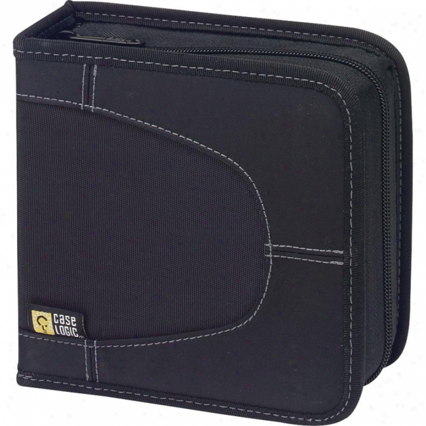 Case Logic Cdw-32 Nylon Cd Wallet (holds 32 Cds)