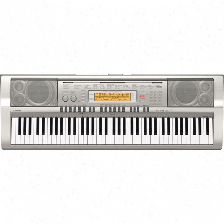 Casio Wk-200 76-key Portable Touch-sensitive Keyboard