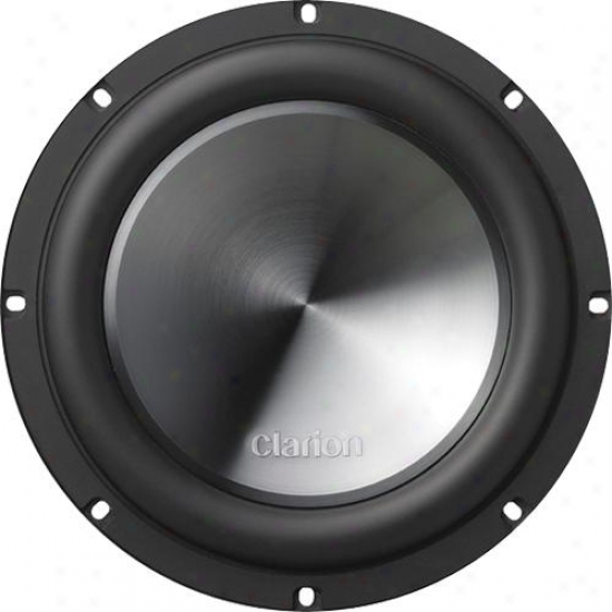 Clarion 10" Single Voice Coil 4-ohm Subwoofer