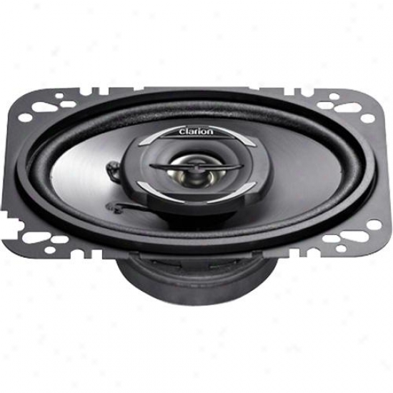 Clarion 4 X 6" Coaxial Car Speakers System Srg4622c