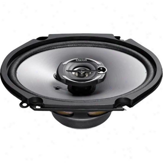 Clarion 6 X 8" Coaxial Car Speakers System Srg6832c