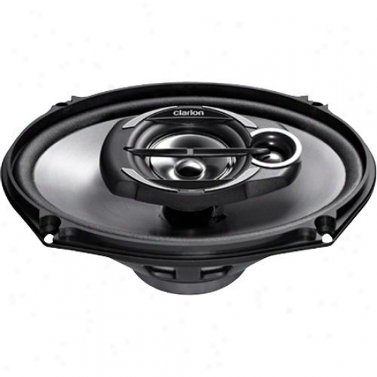 Clarion 6 X 9" Coaxial Car Speakers System Srg6932r