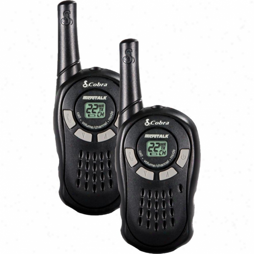 Cobra Cxt135 Microtalk 2-way Radio - 2-pack