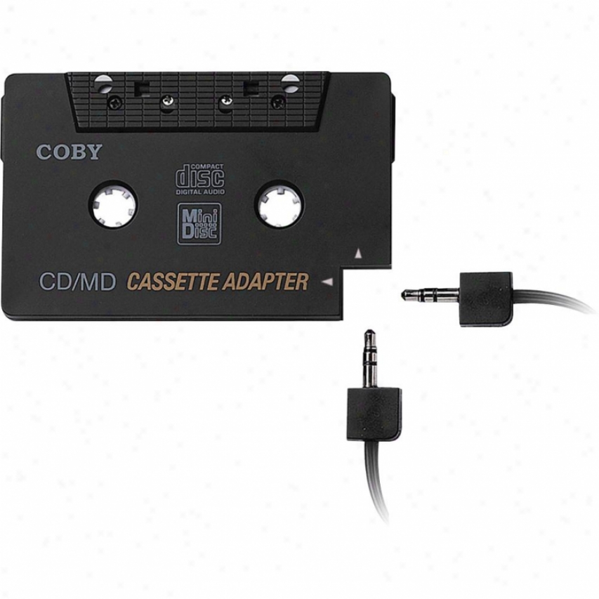 Coby Audio Casssette Playthrough Adapter Ca-747