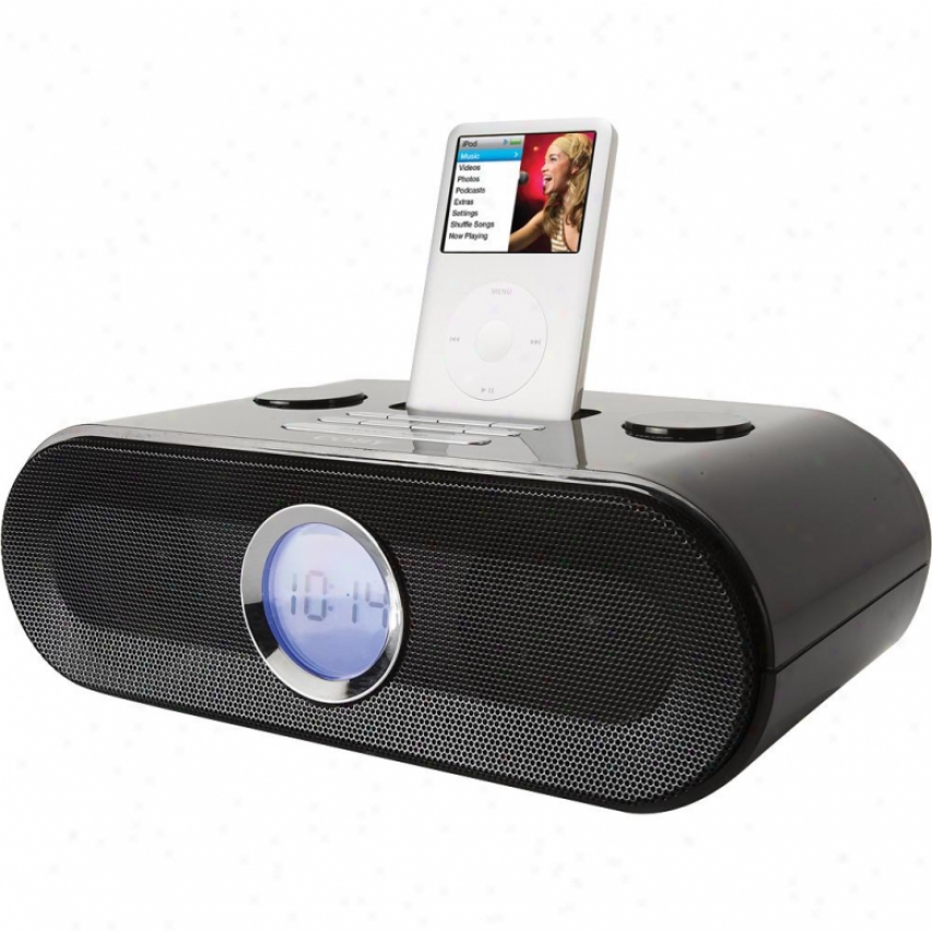 Coby Csmp125 Am/fm Clock Radio With Ipod Dock